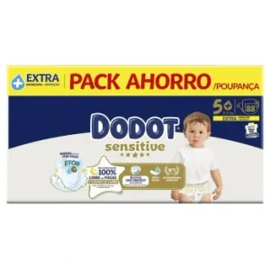 Pañales Dodot Sensitive T5 (12-17 Kg) 88 Ud.