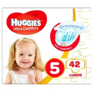 Pañales Huggies Ultra Comfort T5 (11-25 Kg) 42 Ud.