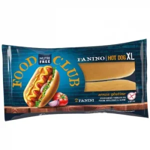 Panino Hot Dog Nutrifree sin Gluten 130 G