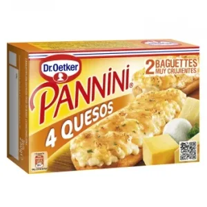 Pannini 4 Quesos Dr. Oetker 250 G.