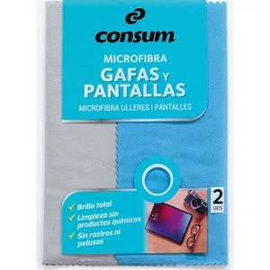 Paño Multiusos para Gafas y Pantallas 2 u