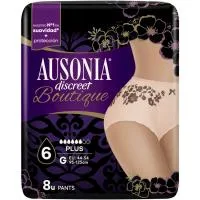 Pants Boutique Talla G Ausonia Discreet, Paquete 8 Uds