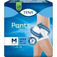 Pants de Incontinencia Plus Talla M Tena, Paquete 9 Uds