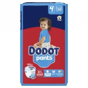 Pants Dodot T4 (9-15 Kg) 62 Ud.