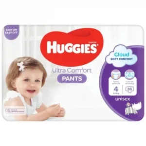 Pants Huggies T4 (9-14 Kg) 36 Ud.