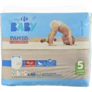 Pants My Carrefour Baby T5 (12-18 Kg.) 40 Ud.