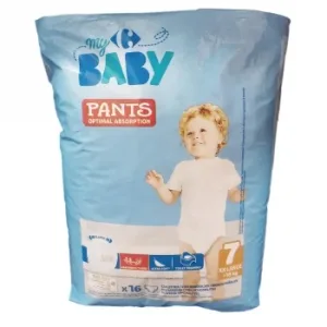 Pants My Carrefour Baby T7 (+18 Kg.) 16 Ud.