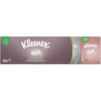 Pañuelo Ultrasoft Kleenex, Paquete 10 Uds