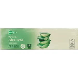 Pañuelos Aloe Vera 4 Capas  el Corte Ingles 10 Unidades