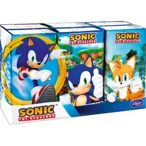 Pañuelos Bolsillo Sonic 6 u