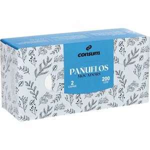 Pañuelos Faciales Dos Capas 200 u