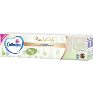 Pañuelos Pure Natural 3 Capas  Colhogar 12 Unidades
