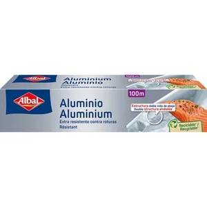 Papel de Aluminio  Albal 1 Metro