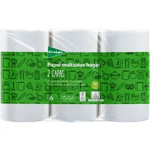 Papel de Cocina Blanco 2 Capas  el Corte Ingles 6.03 Unidad