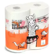 Papel de Cocina Decorado 3 Capas la Llama Dia Bolsa 2 Unidades