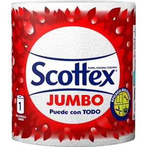 Papel de Cocina Jumbo 2 Capas Scottex