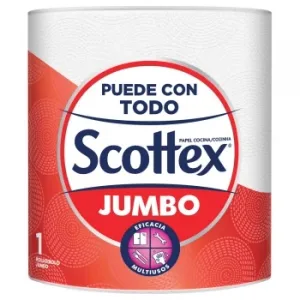 Papel de Cocina Jumbo Scottex 1 Rollo.