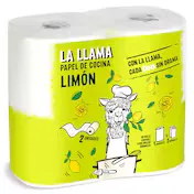 Papel de Cocina Limón 2 Capas la Llama Dia Bolsa 2 Unidades