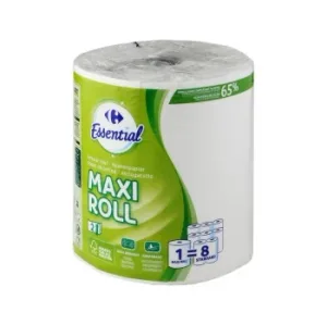 Papel de Cocina Resistente Maxi Roll Carrefour Essential 1 Rollo.