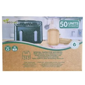 Fami Papel Especial Freidoras Aire 22x14x4,5 Ecofami 50 Un. 50 UD