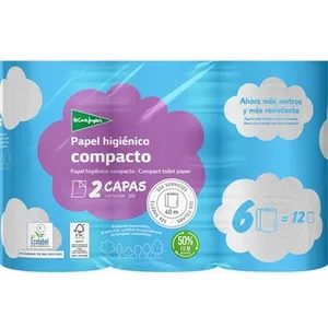 Papel Higiénico Compacto 2 Capas  el Corte Ingles 6.05 Unidad