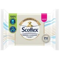 Papel Higiénico Húmedo Dermocuidado Scottex, Paquete 66 Uds