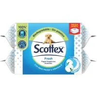 Papel Higiénico Húmedo Scottex, Recambio 38 Uds
