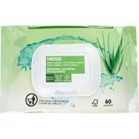 Papel Higiénico Húmedo Sensitive Eroski, Paquete 60 Uds