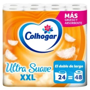 Papel Higiénico Ultra Suave XXL Colhogar 24 Rollos.