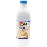 Nata para Cocinar 1% M.g. Servihostel, Botella 1,5 Litros