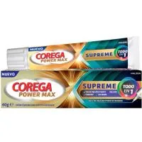 Fijador para Dentadura Postiza Corega Supreme, Tubo 40 G