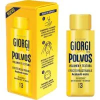 Polvos para el Cabello Volumen y Textura Giorgi, Bote 10 G