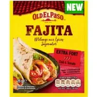 Sazonador para Fajita Hot OLD el Paso, sobre 25 G