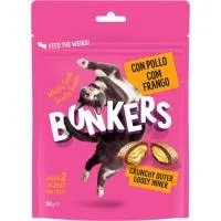 Snacks para Gato Bocaditos Sabor Pollo Bonkers, Bolsa 180 G