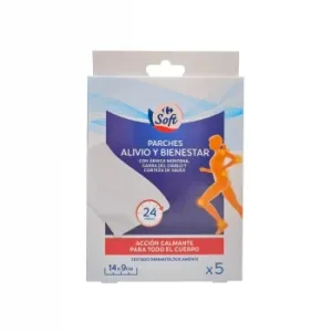 Parches Alivio y Bienestar para Todo el Cuerpo Soft Carrefour 5 Ud.