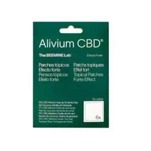 Parches Tópicos Efecto Forte Alivium CBD 6 Ud.