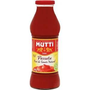 Passata de Tomate Pasta de Tomate. Frasco 400 Gr
