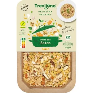 Pasta con Setas Deshidratadas Trevijano