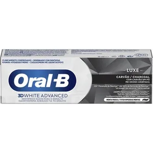 Pasta de Dientes 3d White Advanced Carbón Sabor Menta Fresca Oral B