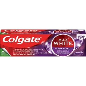 Pasta de Dientes Blanqueadora Purple Reveal Colgate MAX White