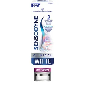 Pasta de Dientes Blanqueante Clinical White Anti-manchas Sensodyne