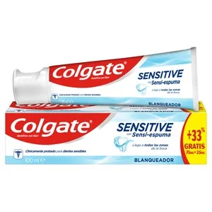 Colgate Pasta de Dientes con Efecto Blanqueante, Especial Dientes Sensibles Colgate Sensitive 75 Ml.