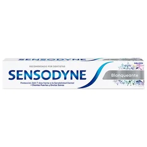 Sensodyne Pasta de Dientes con Flúor y Acción Blanqueadora, Especial Dientes Sensibles 75 Ml.