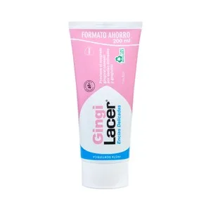 Gingi Lacer Pasta de Dientes con Flúor y Eficacia hasta 48 Horas, Espeical Encías Delicadas 200 Ml.