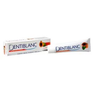Dentiblanc Pasta de Dientes con Papaya y Acción Blanqueante Dentiblanc 100 Ml.