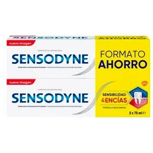 Sensodyne Pasta de Dientes para el Alivio de la Sensibilidad Dental 2 X 75 Ml. 150 ML