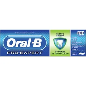 Pasta de Dientes Pro-expert Aliento Fresco Sabor Menta Fresca Combate las Causas Principales del Mal Aliento Oral B