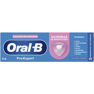 Pasta de Dientes Pro-expert Sensibilidad Sabor Menta Suave Protege Frente a la Sensibilidad Dental Oral B