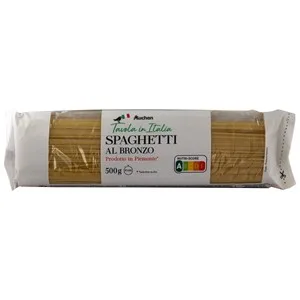 Producto Alcampo Pasta Espaghetti al Bronzo Tavola In Italia 500 G.