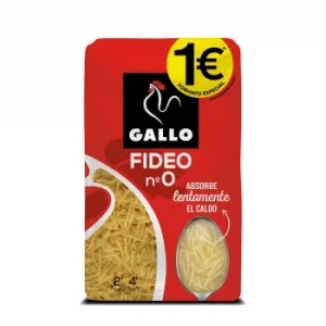 Pasta Fideo Nº0 Gallo 400 G.